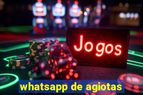 whatsapp de agiotas